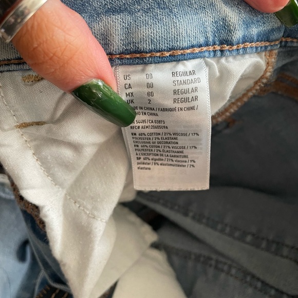 Factory distressed skinny jeans - Picture 6 of 7